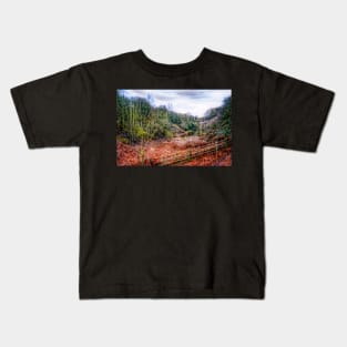 Down by the Stream HDR Kids T-Shirt